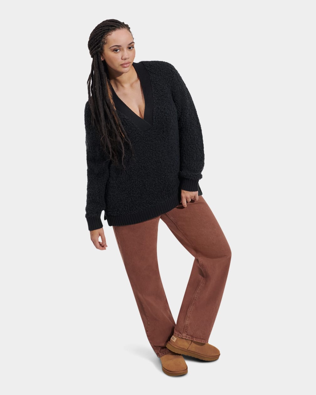 Deeann CloudFluff V Neck Sweater
