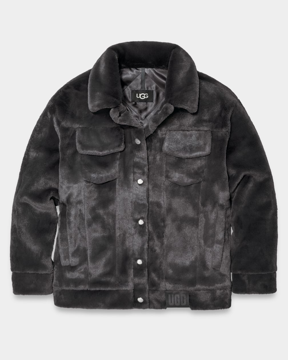Frankie Faux Fur Trucker Jacket