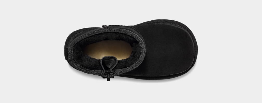 Classic Mini Zipper Tape Logo Boot