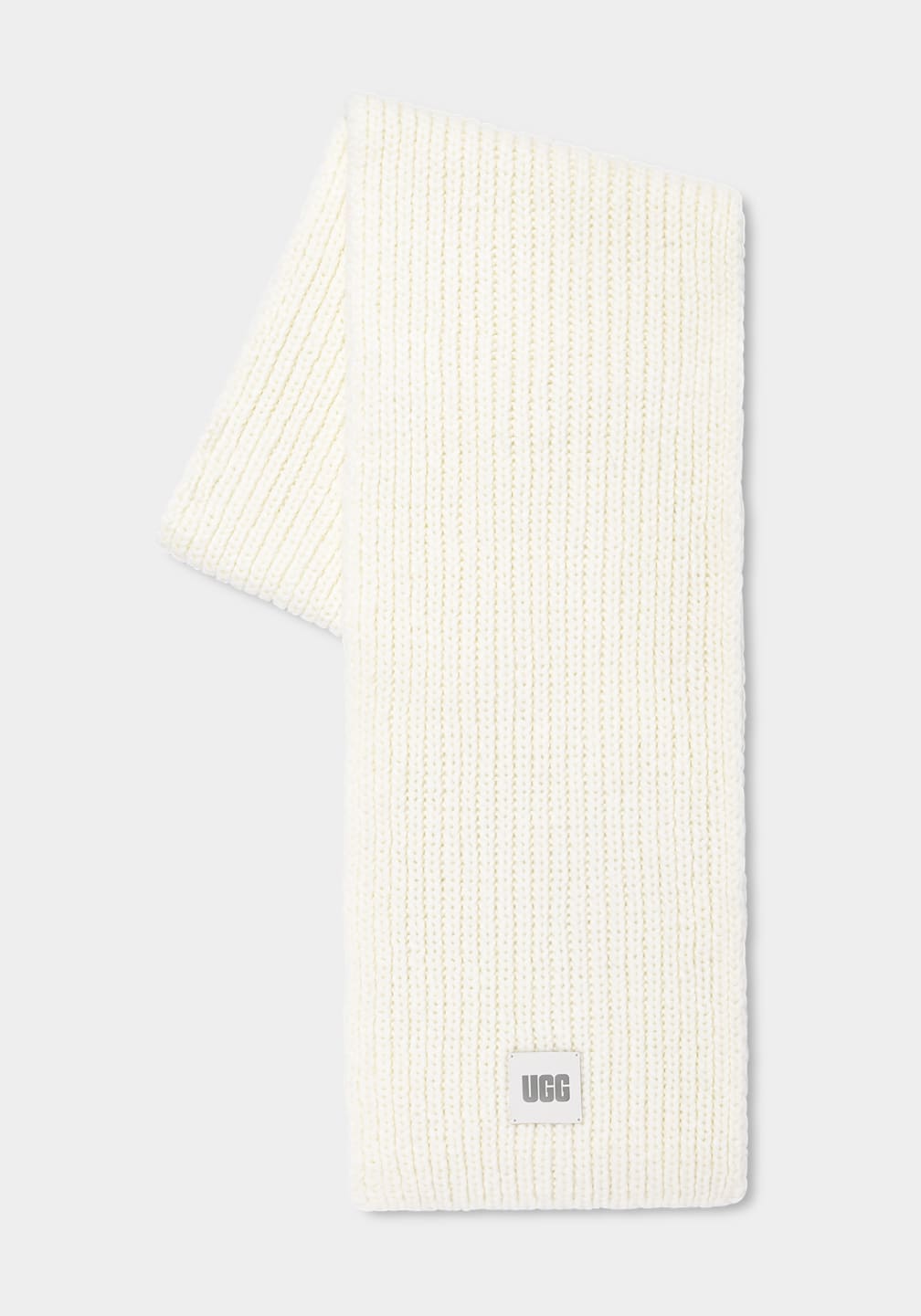 Chunky Rib Knit Scarf