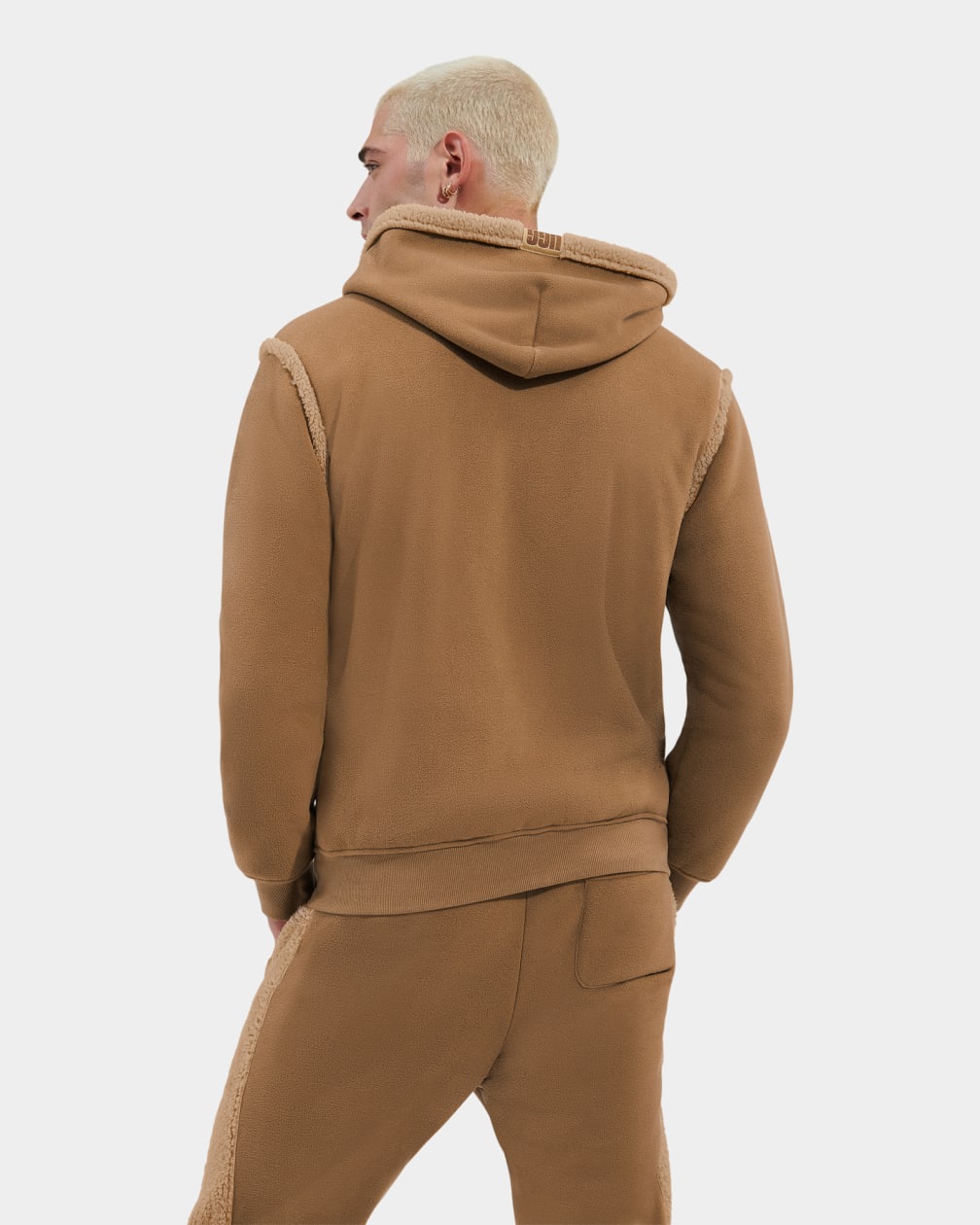 Evren Bonded Fleece Zip Up Sweater