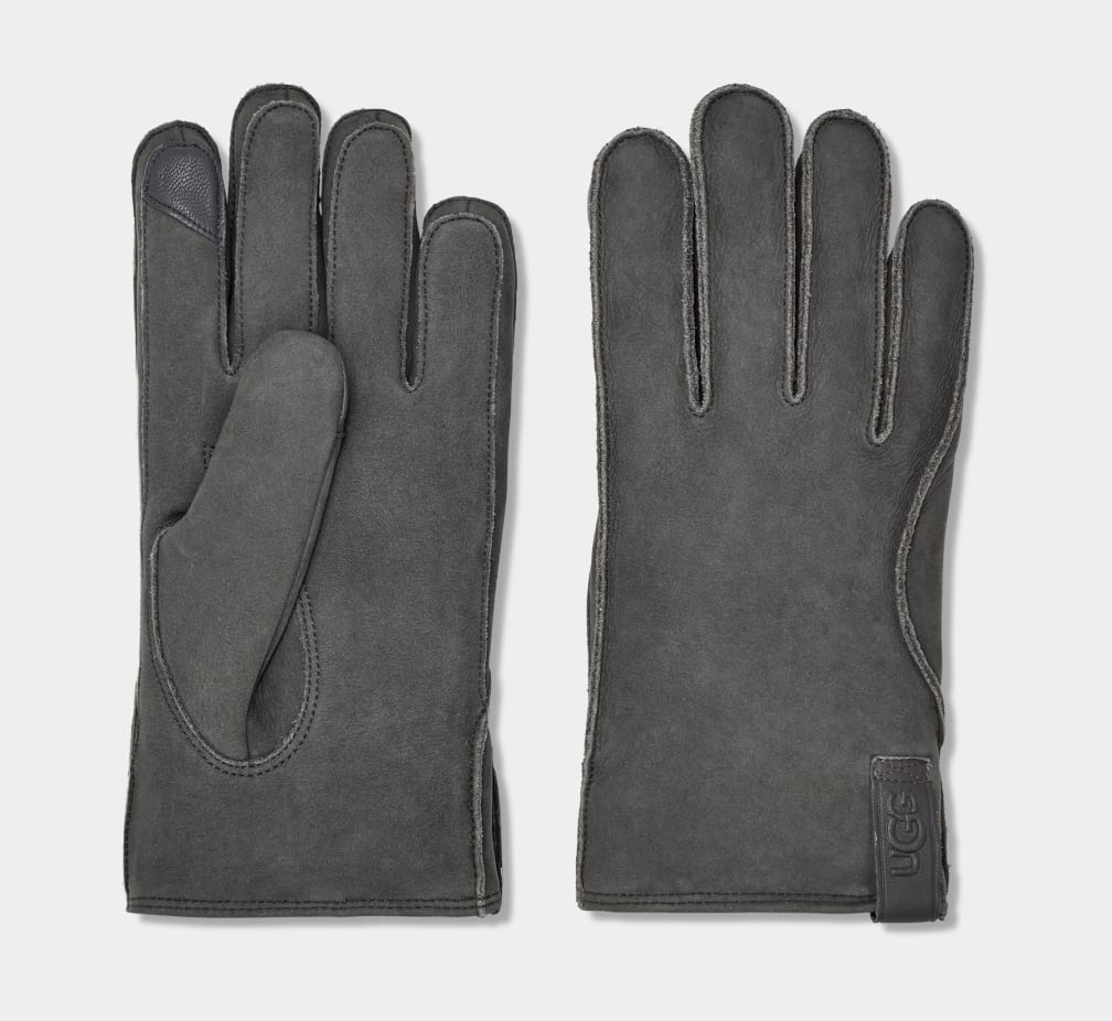 Leather Clamshell Logo Glove