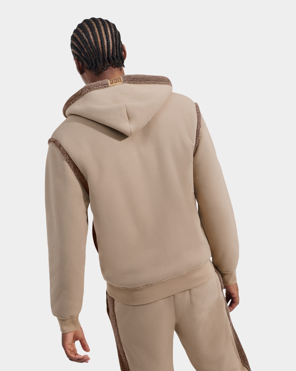 Evren Bonded Fleece Zip Up Sweater