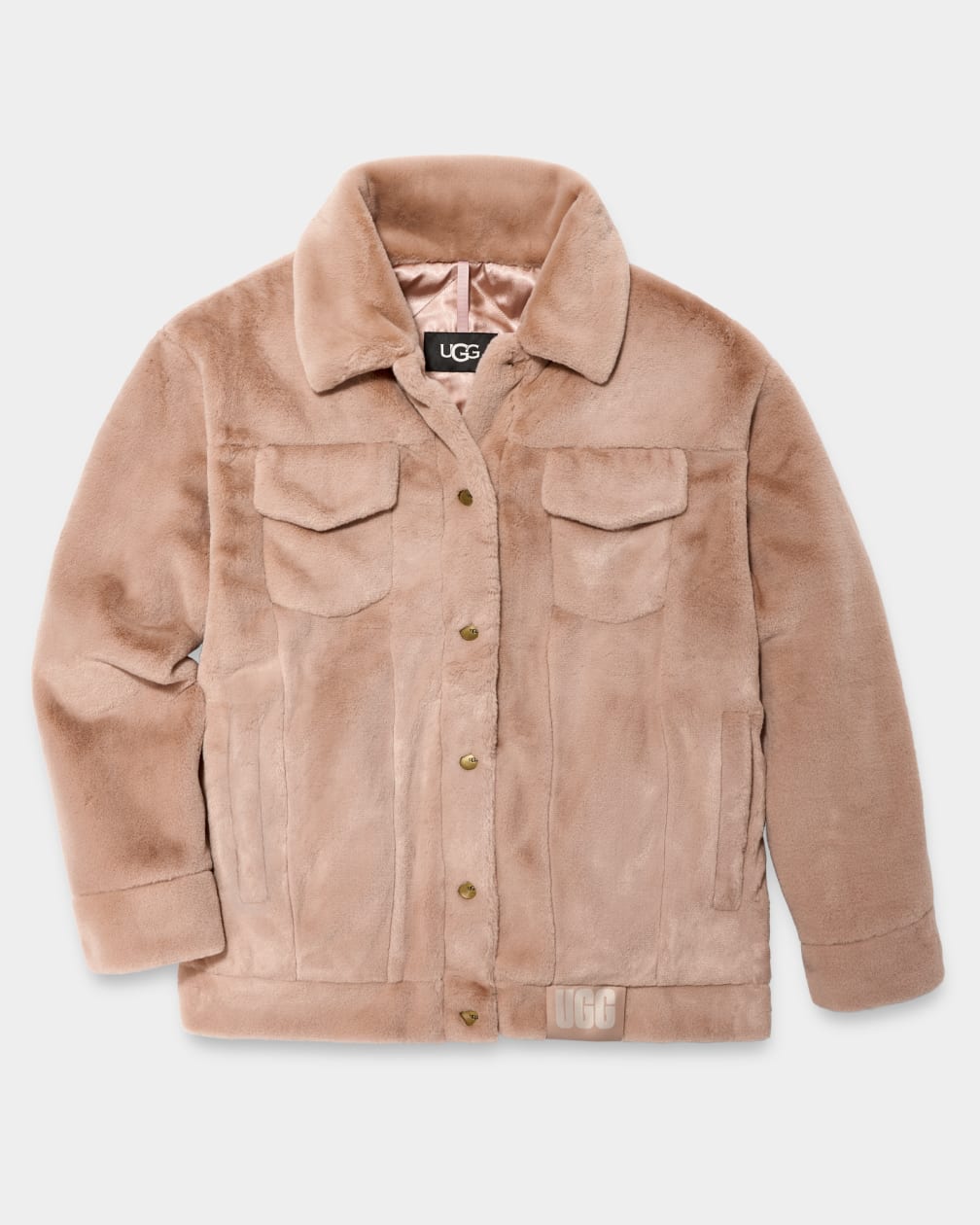 Frankie Faux Fur Trucker Jacket