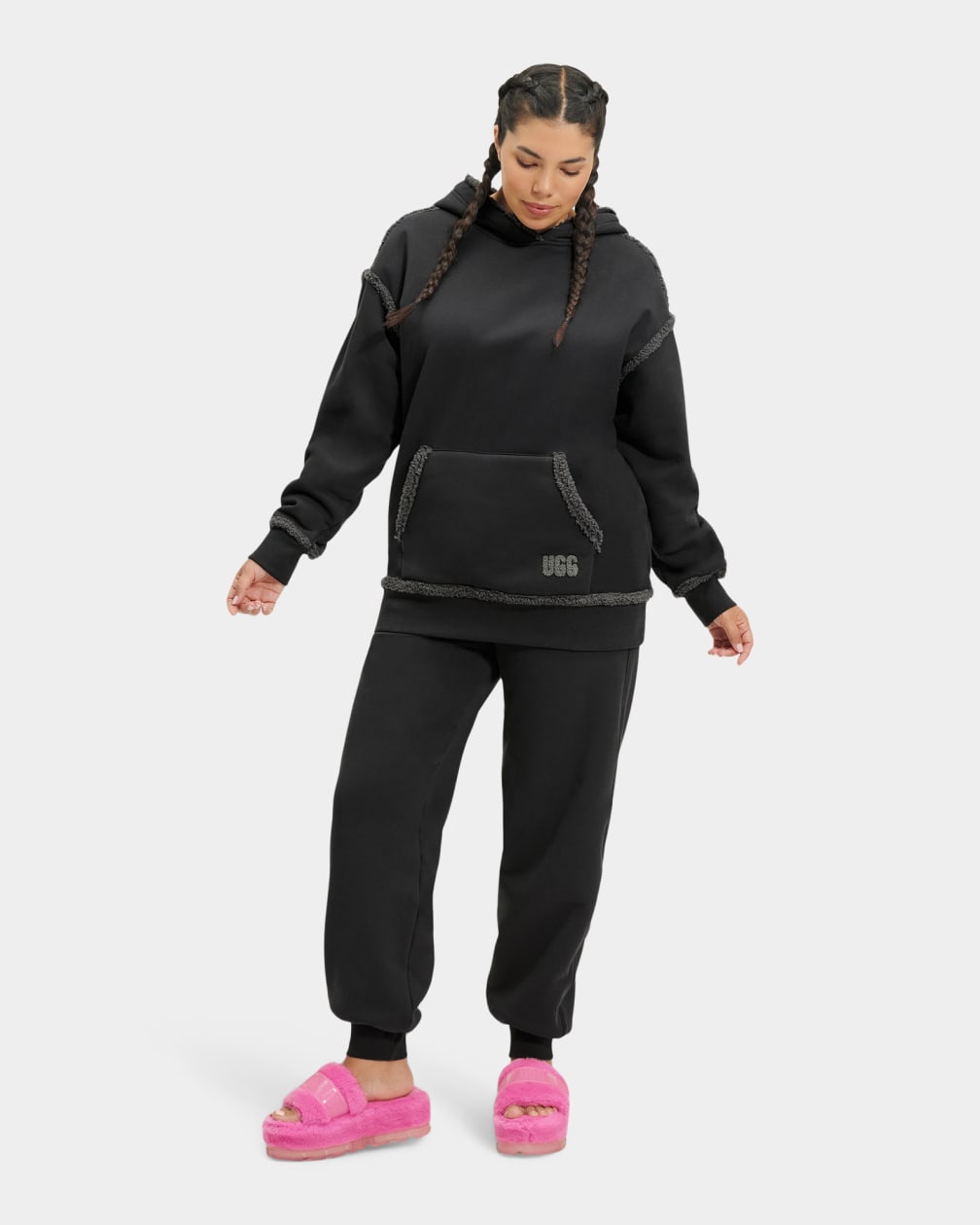 Joanne Bonded Fleece Hoodie