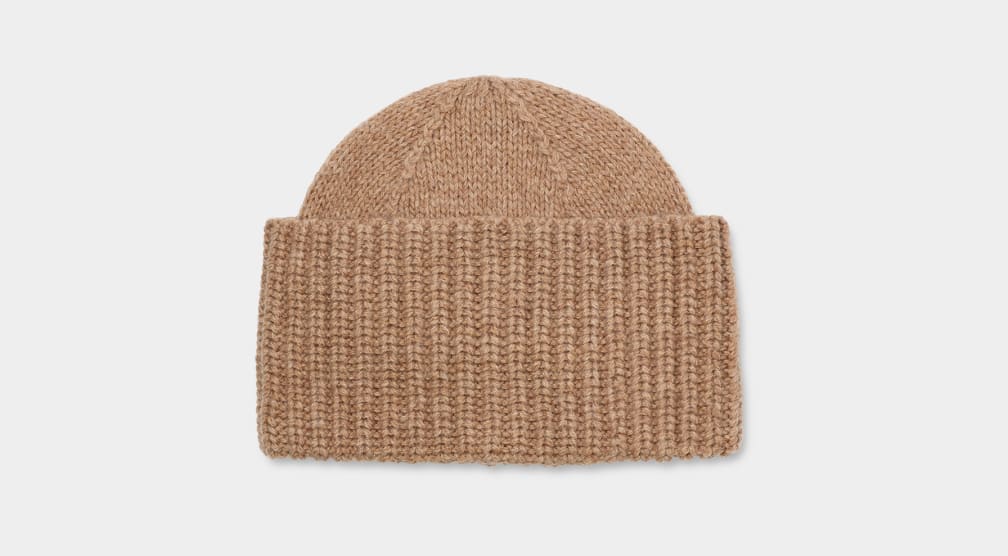 Exaggerated Cuff Beanie Hat