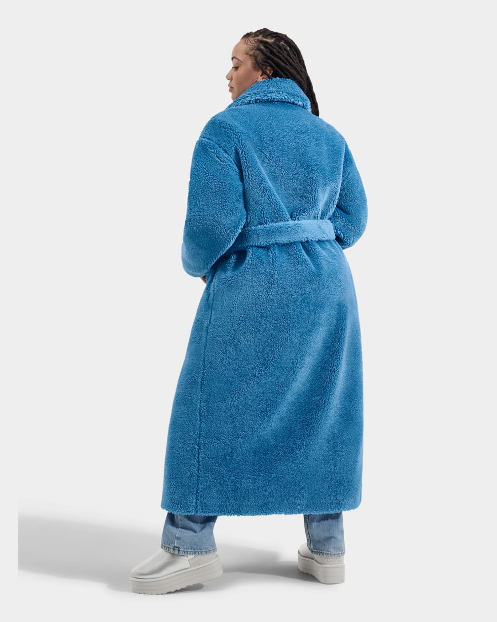 Alesandra Faux Fur Wrap Coat