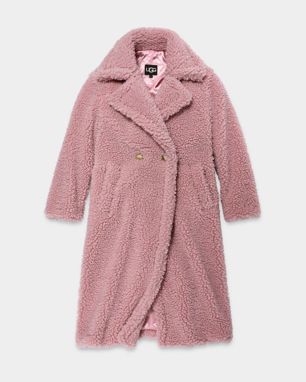 Gertrude Long Teddy Coat
