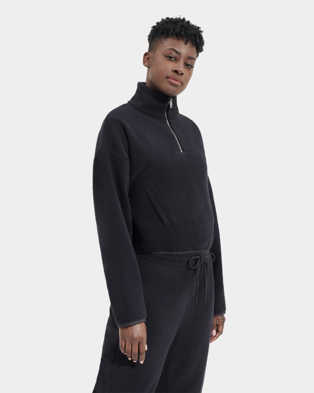 Cassady Micro UGGfluff Halfzip Sweater
