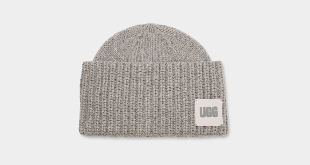 Exaggerated Cuff Beanie Hat