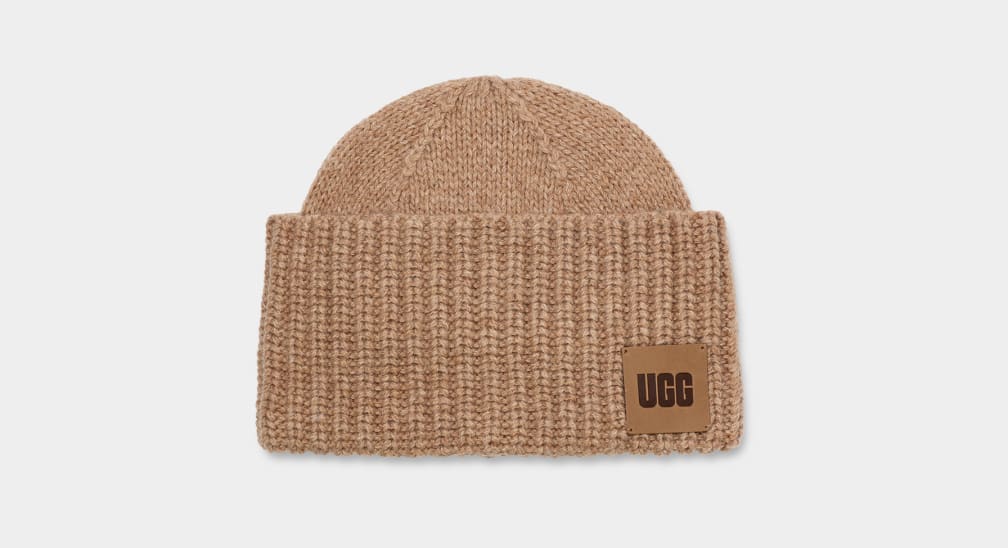 Exaggerated Cuff Beanie Hat