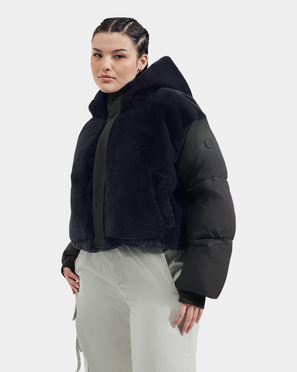 Keeley Conv Puffer Faux Fur Jacket
