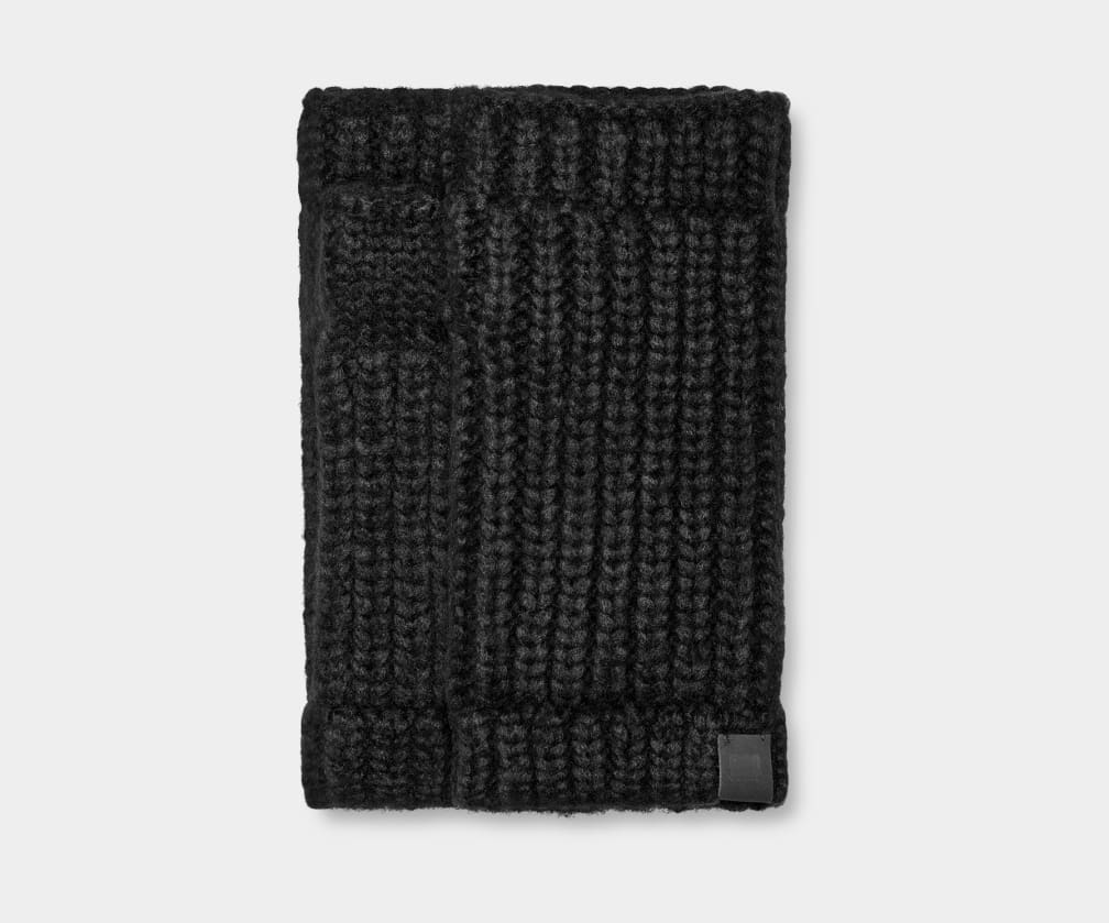 Ribbed Fingerless Mitten