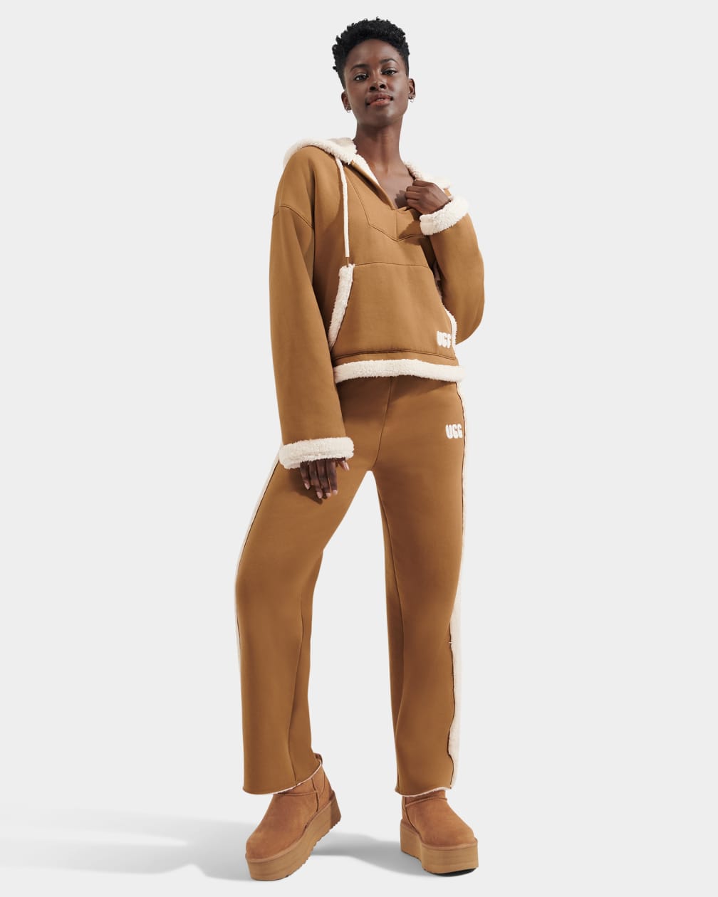 Sharonn Bonded Fleece Pullover