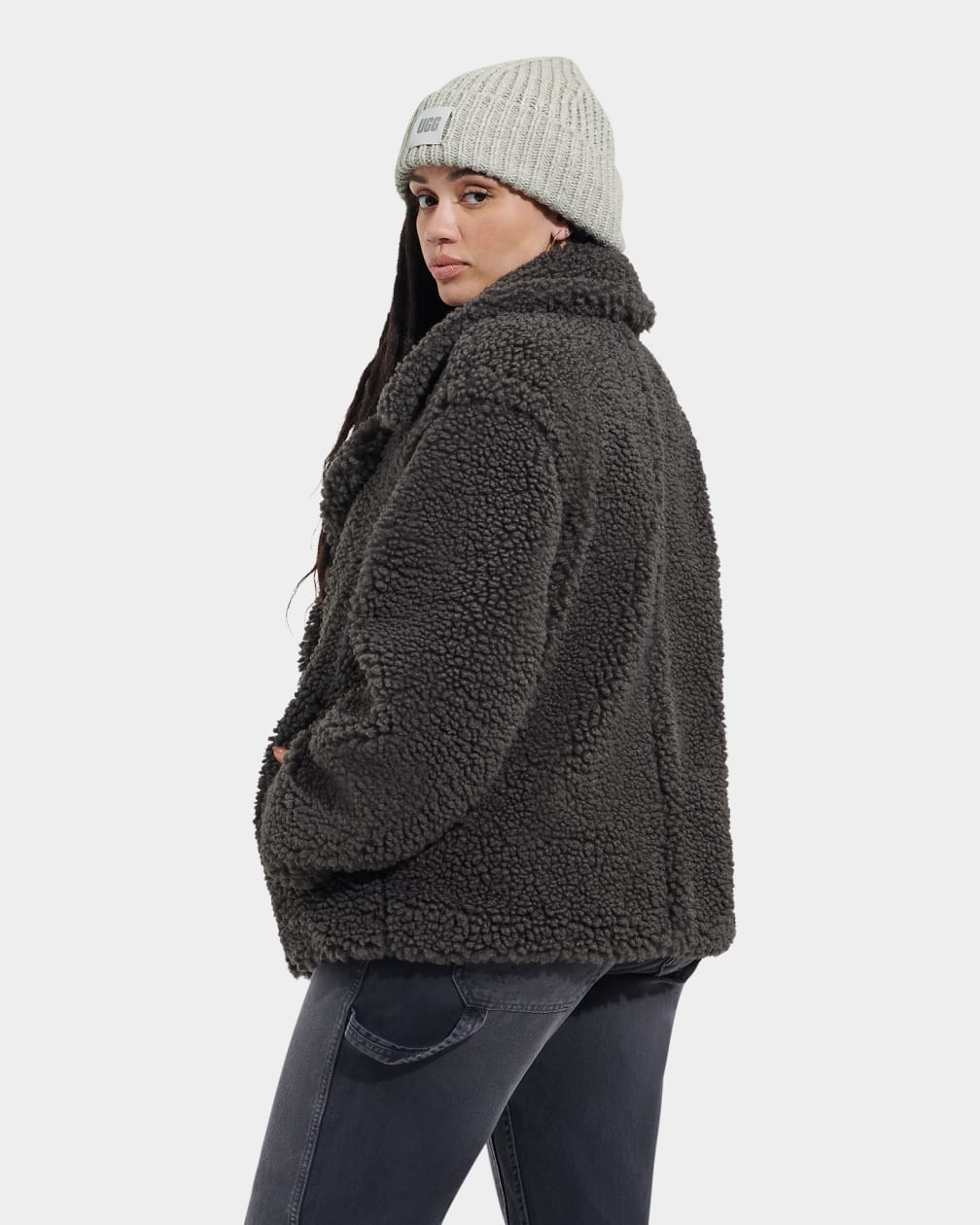 Gertrude Short Teddy Coat