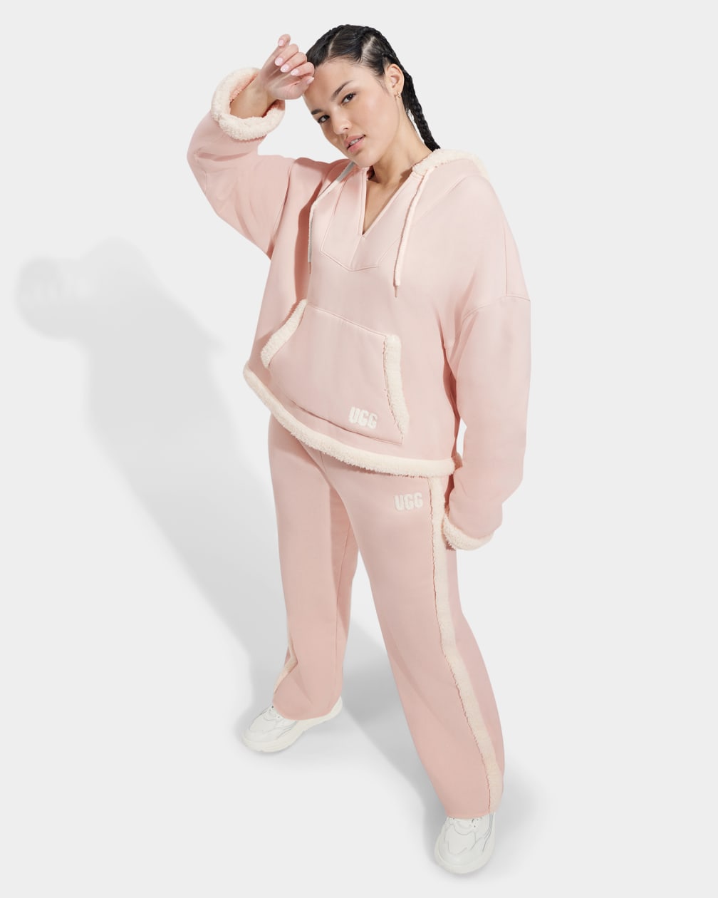 Sharonn Bonded Fleece Pullover