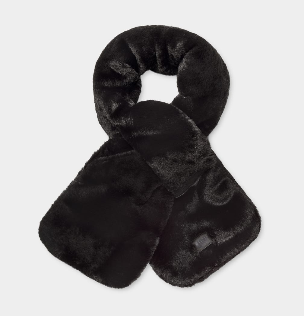 Faux Fur Pull Thru Scarf