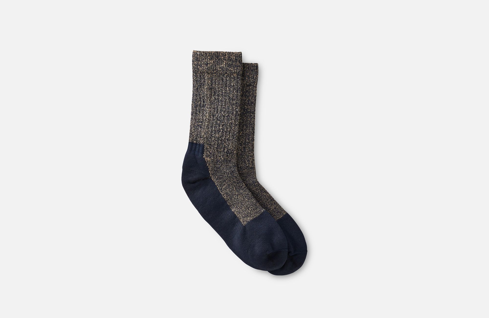 Deep Toe Capped Wool Sock