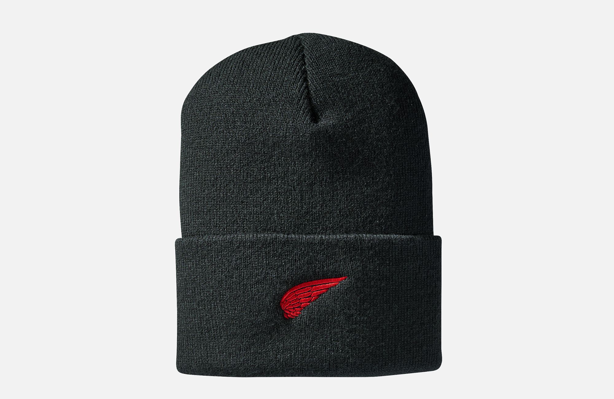 Wing Logo Knit Beanie Hat