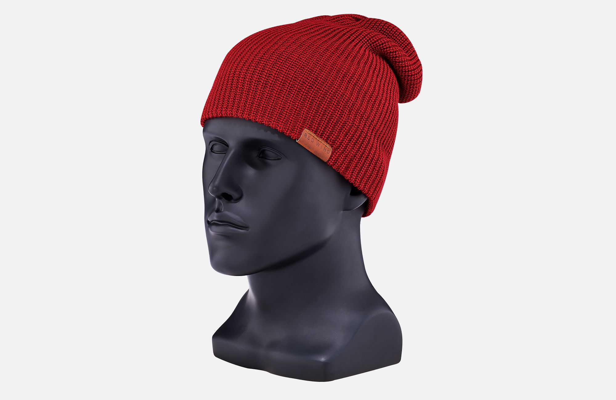 Merino Wool Knit Beanie Hat