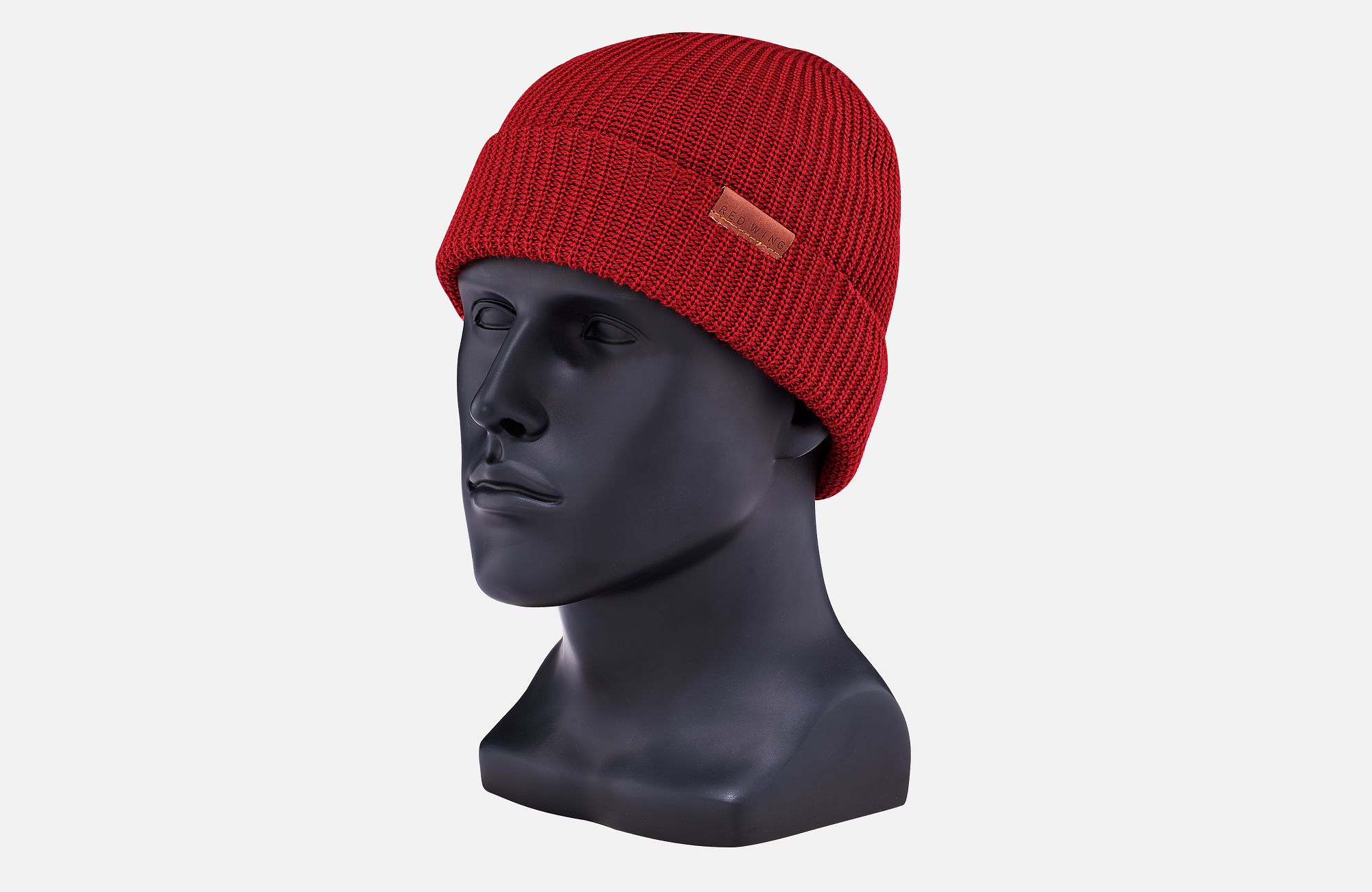 Merino Wool Knit Beanie Hat
