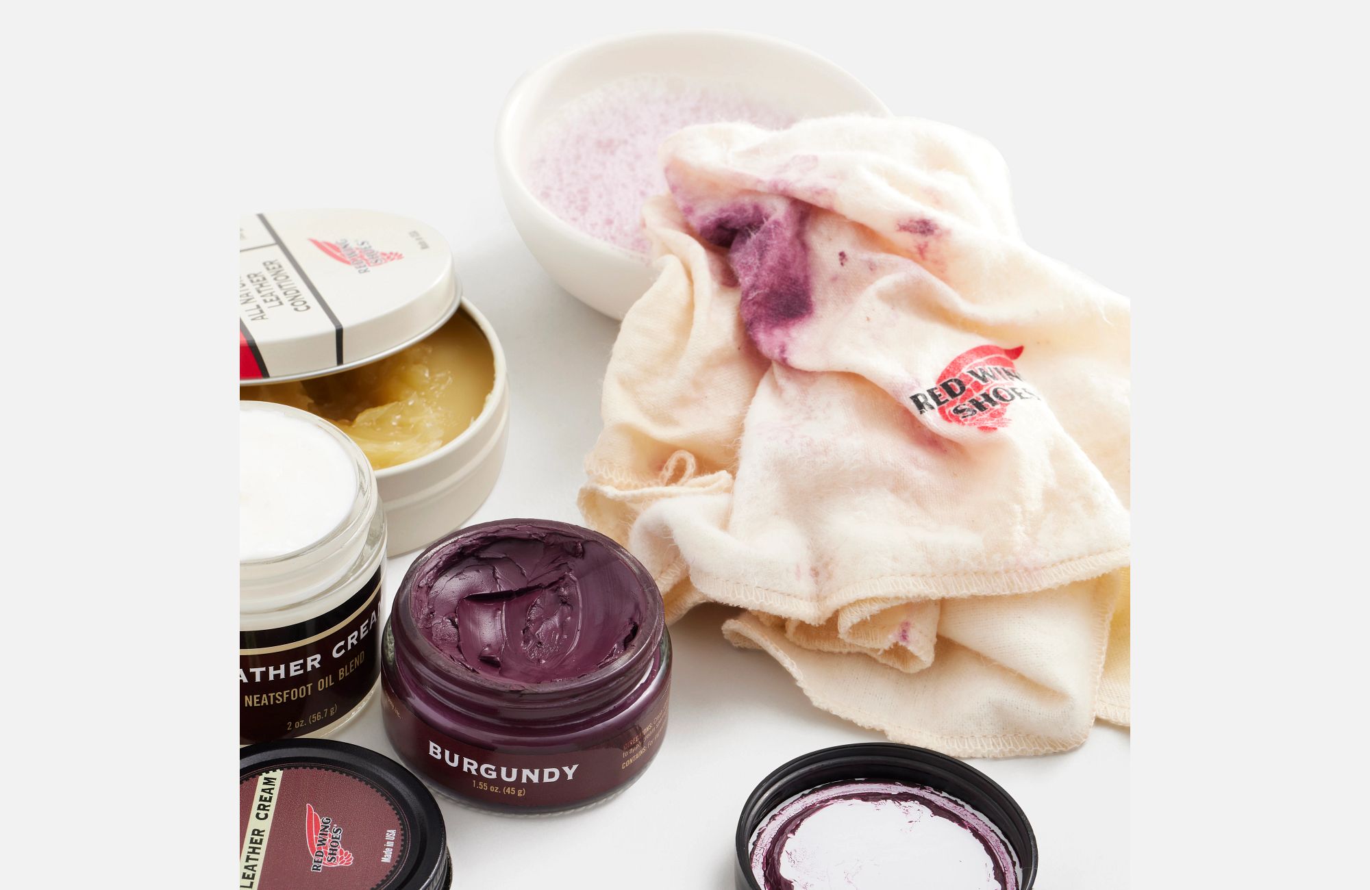 Burgundy Boot Cream