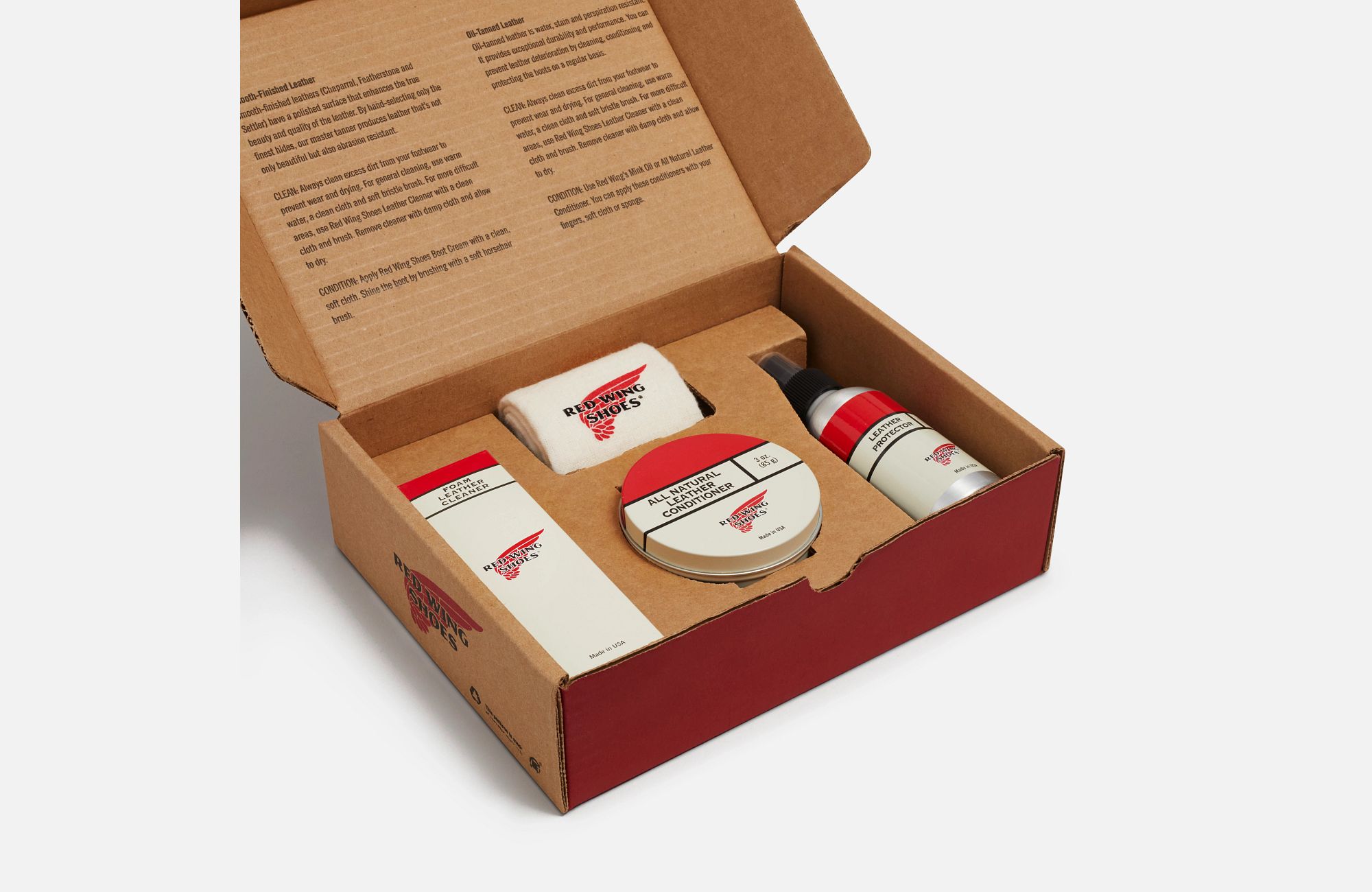 Oil-Tanned Leather Care Kit