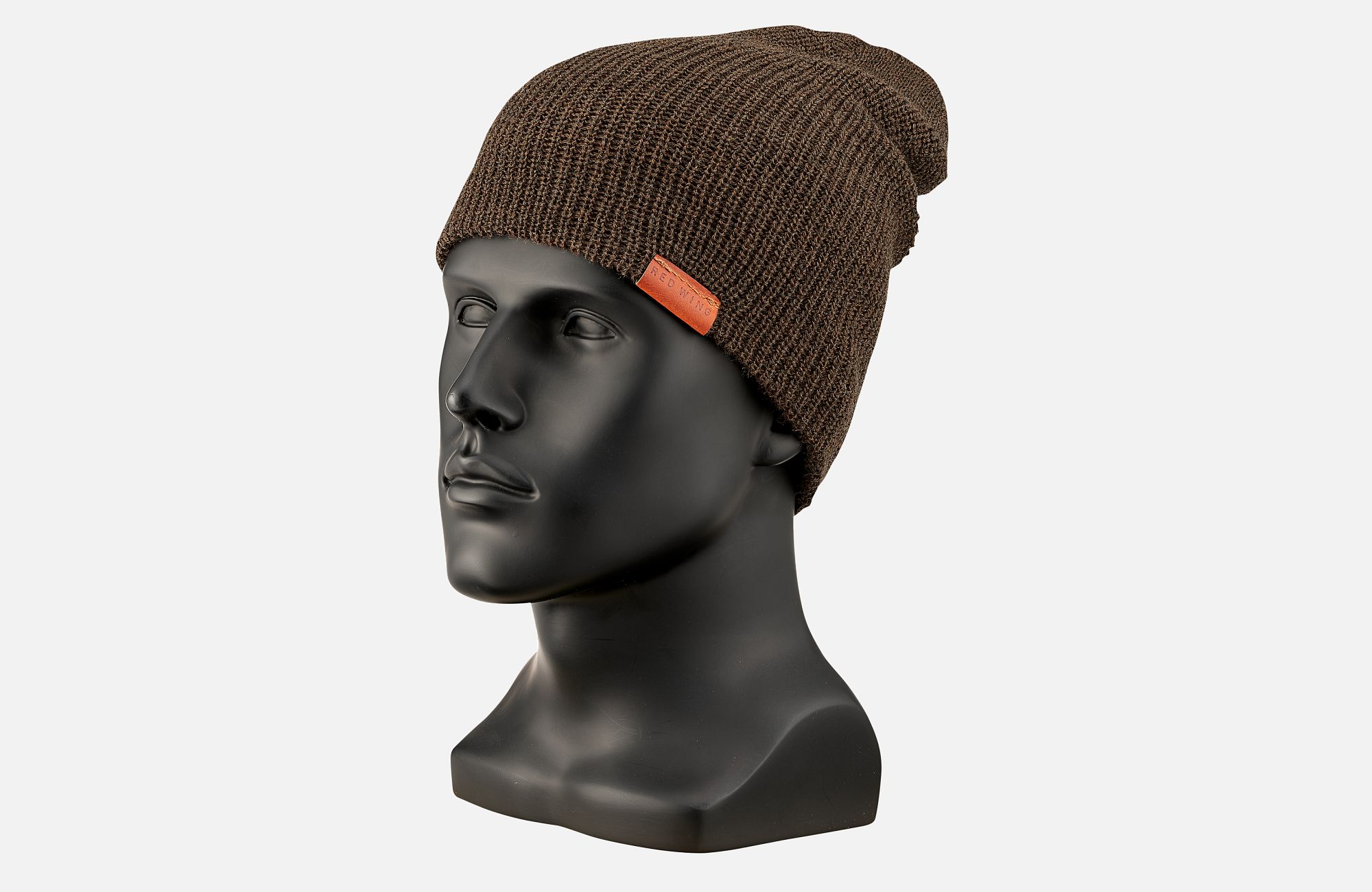 Merino Wool Knit Beanie Hat