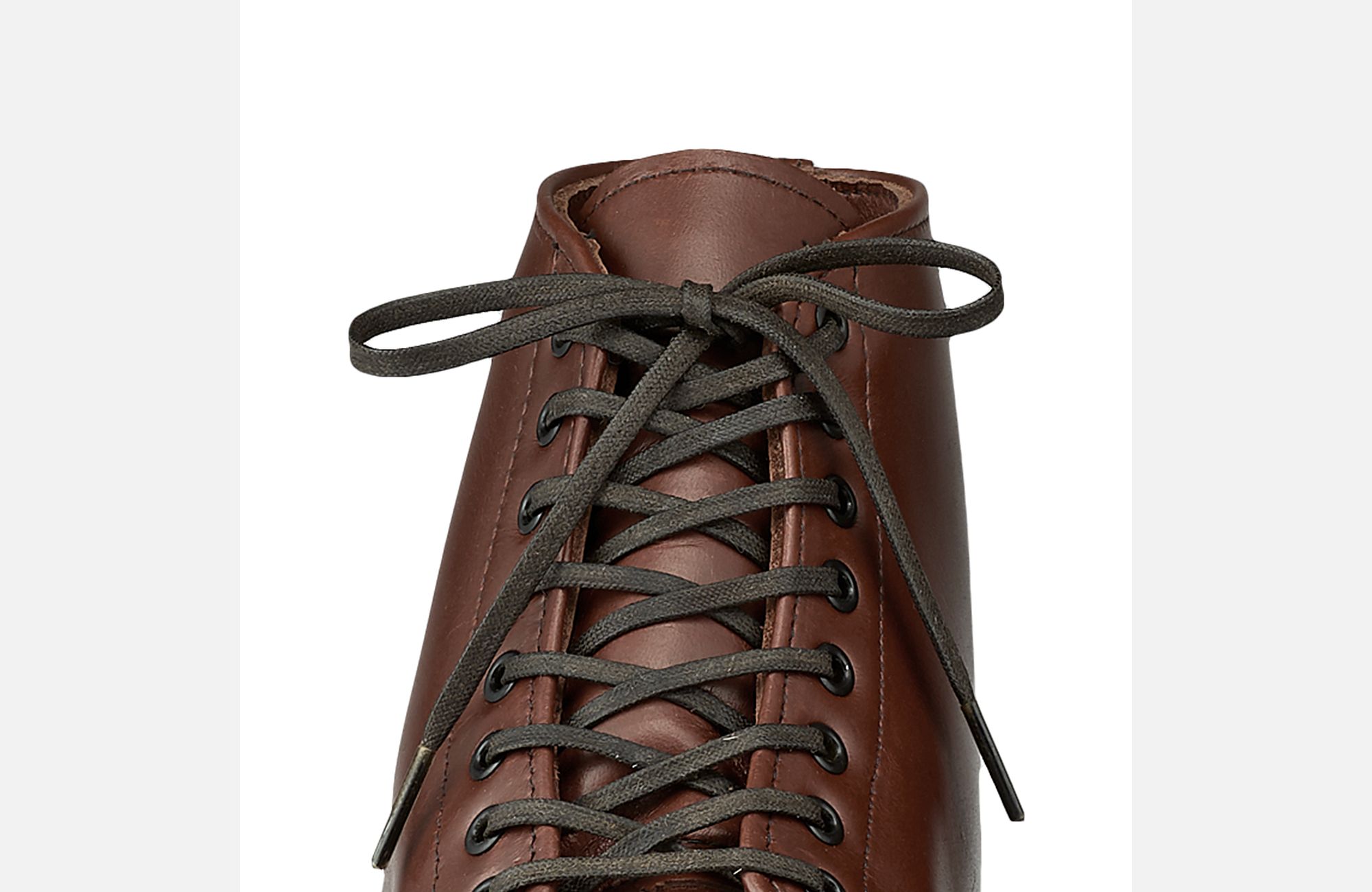 54-inch Waxed Flat Thin Lace