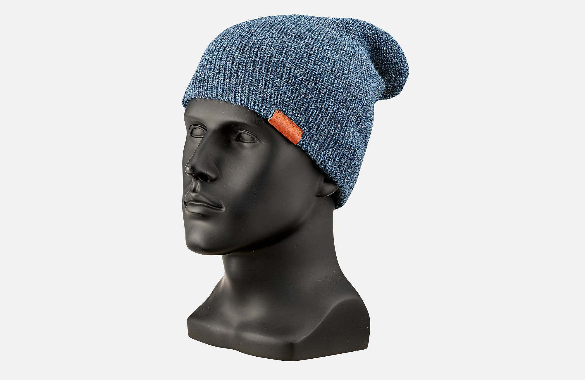 Merino Wool Knit Beanie Hat