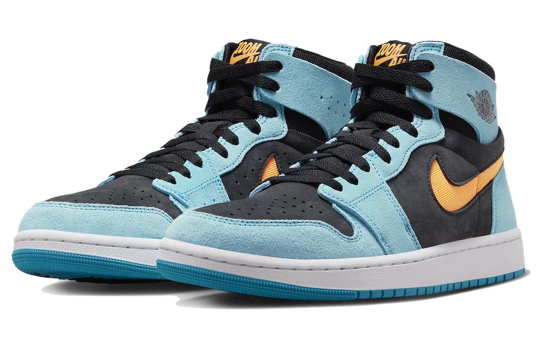 Air Jordan 1 High Zoom Comfort 2 \'Bleached Aqua Citrus\'  DV1307-408 Antique Icons