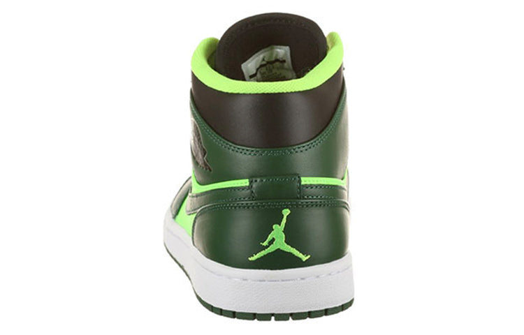 Air Jordan 1 Mid \'Hulk\'  554724-330 Classic Sneakers