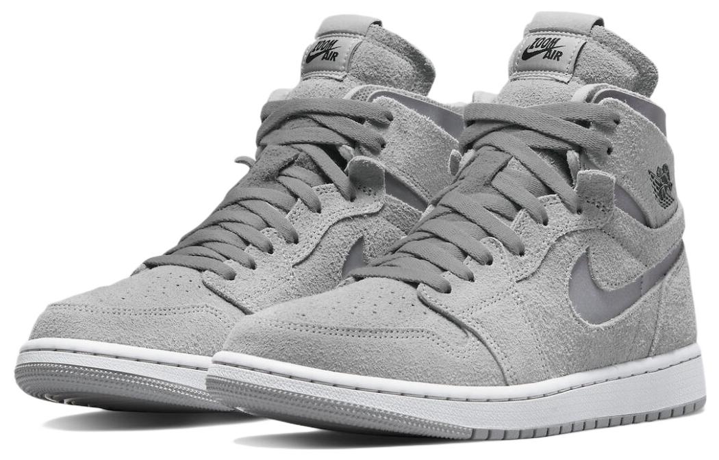 (WMNS) Air Jordan 1 High Zoom Comfort \'Medium Grey\'  CT0979-003 Epoch-Defining Shoes