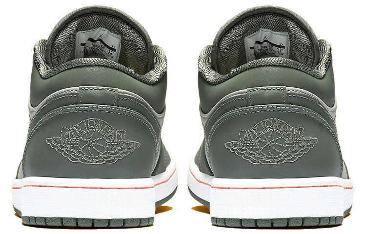 Air Jordan 1 Low \'Military Green\'  553558-121 Signature Shoe