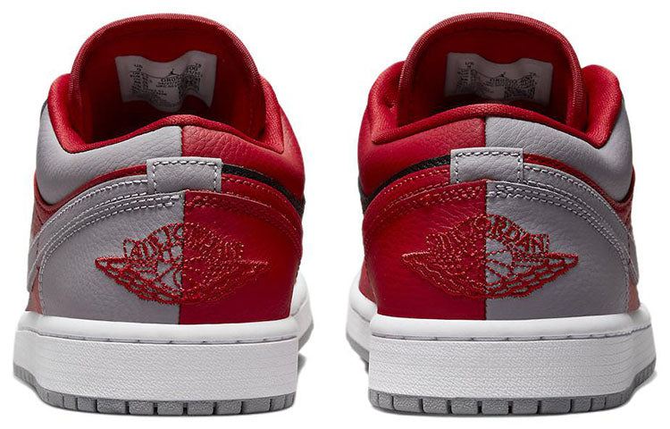 (WMNS) Air Jordan 1 Low SE \'Split - Gym Red Cement Grey\'  DR0502-600 Cultural Kicks