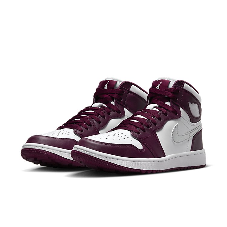 Air Jordan 1 Retro High Golf \'Bordeaux\'  DQ0660-103 Iconic Trainers