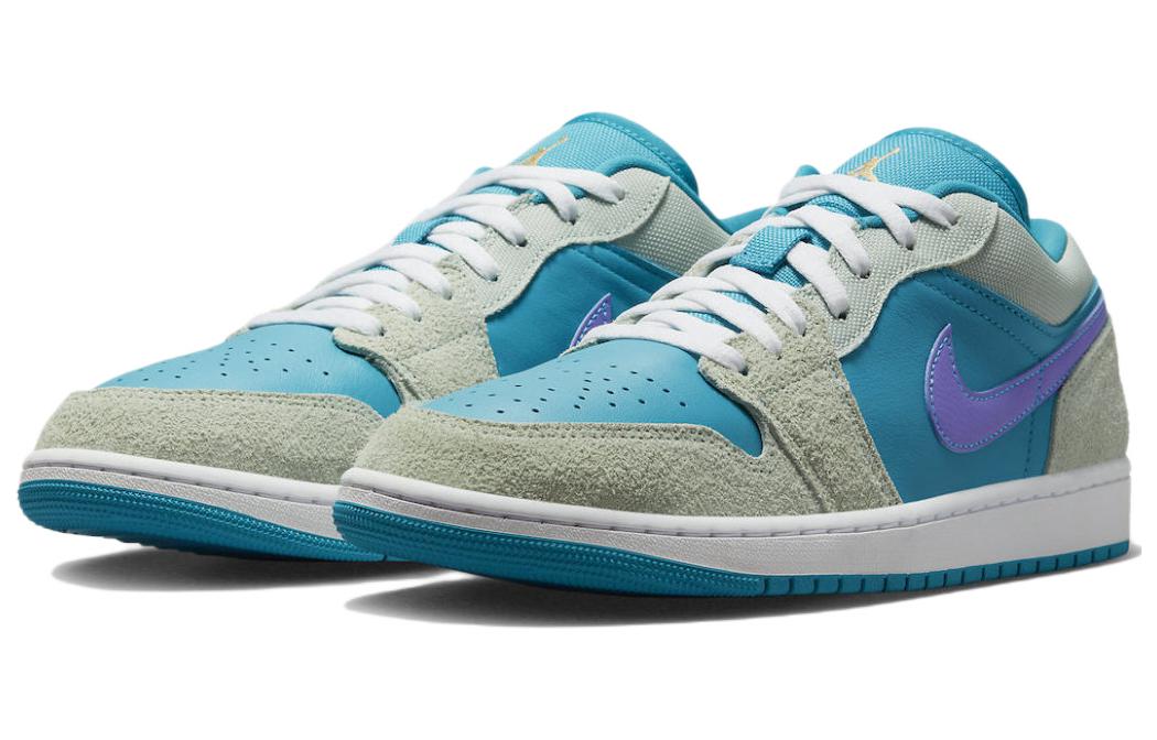 Air Jordan 1 Low \'Aquatone\'  DX4334-300 Antique Icons