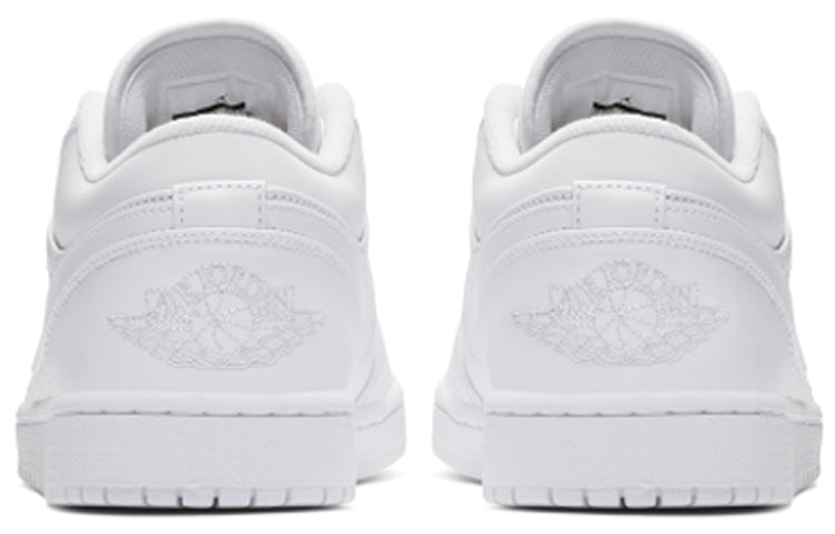 Air Jordan 1 Retro Low \'Triple White\'  553558-111 Classic Sneakers