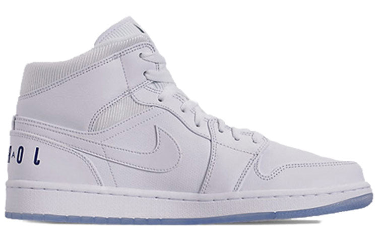 Air Jordan 1 Retro Mid \'White Concord\'  BQ6578-100 Vintage Sportswear