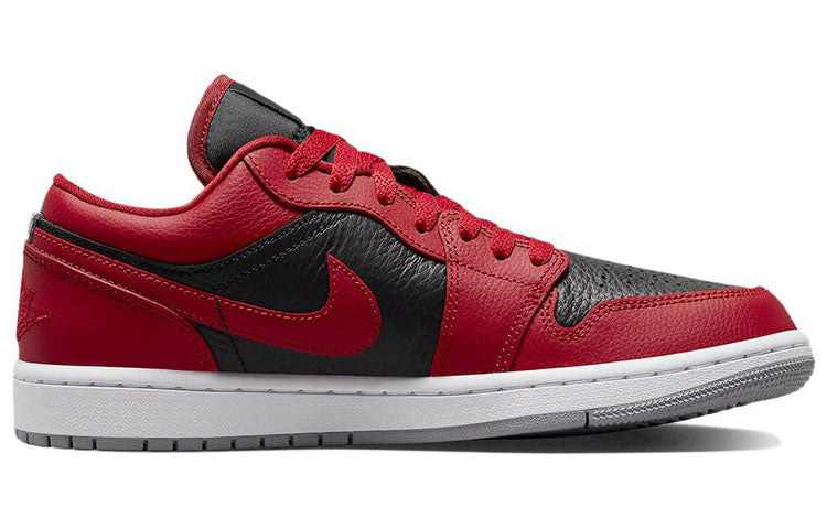 (WMNS) Air Jordan 1 Low SE \'Split - Gym Red Cement Grey\'  DR0502-600 Cultural Kicks