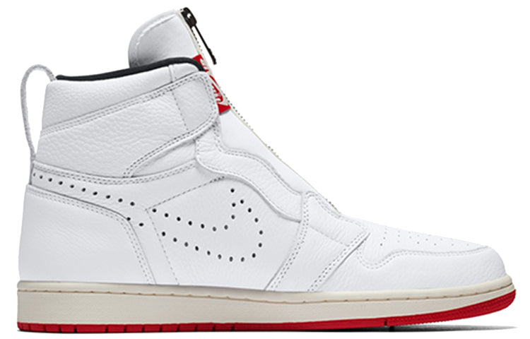 Air Jordan 1 Retro High Zip \'White University Red\'  AR4833-100 Epoch-Defining Shoes