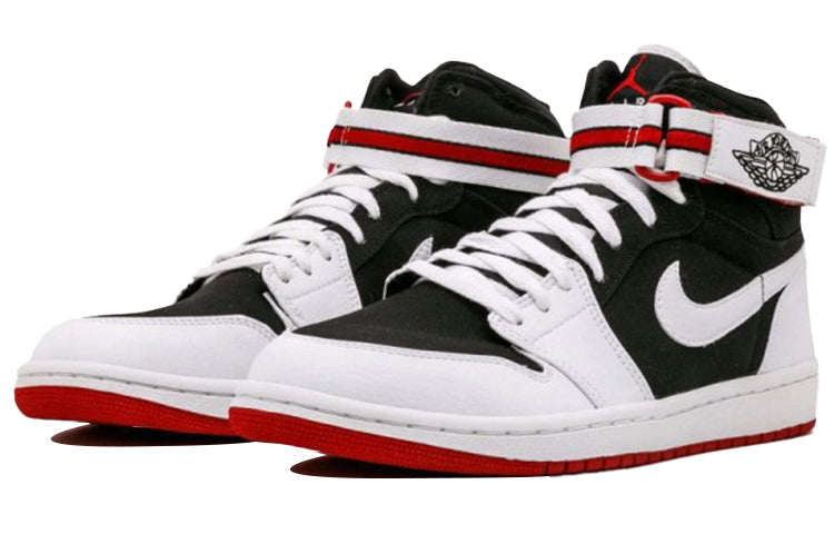 Air Jordan 1 High Strap \'White Black Varsity Red\'  342132-101 Cultural Kicks