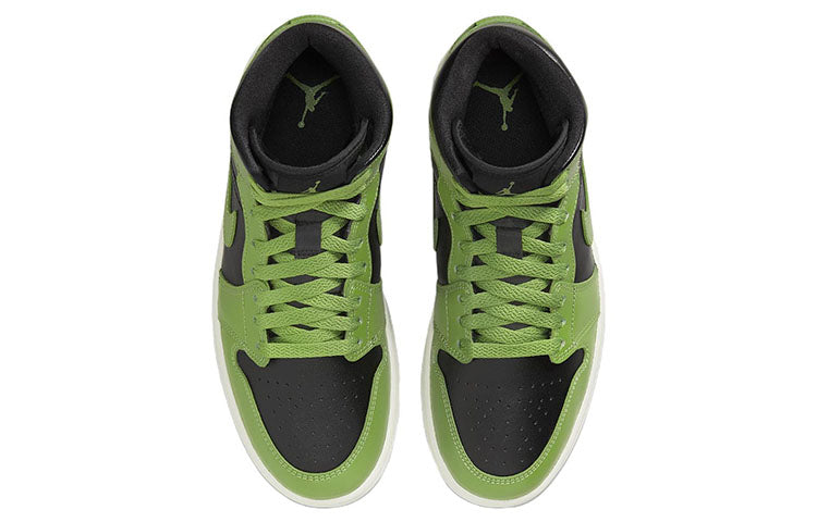 (WMNS) Air Jordan 1 Mid \'Altitude Green\'  BQ6472-031 Classic Sneakers
