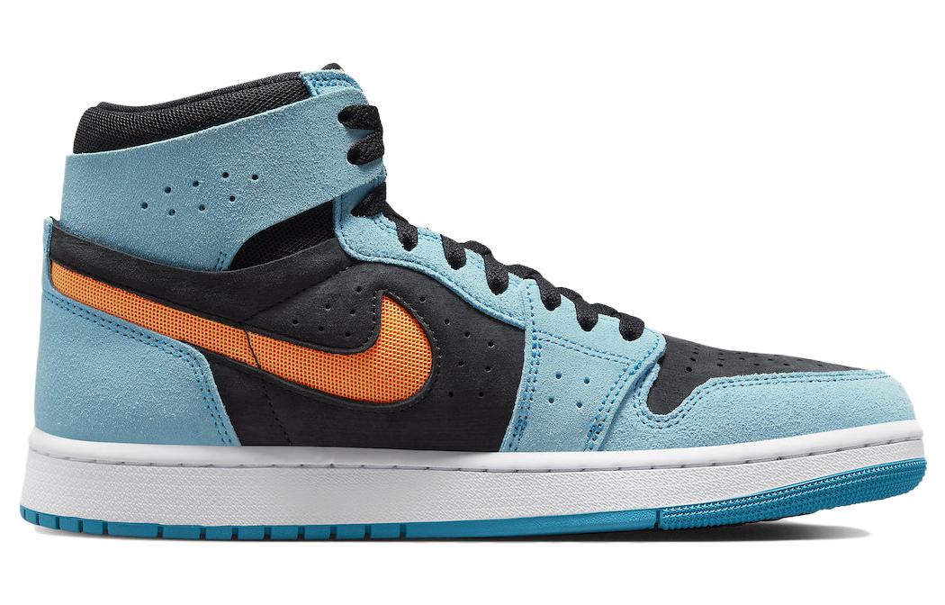 Air Jordan 1 High Zoom Comfort 2 \'Bleached Aqua Citrus\'  DV1307-408 Antique Icons