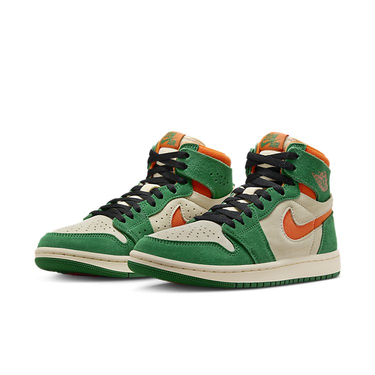 (WMNS) Air Jordan 1 High Zoom CMFT 2 \'Pine Green\'  DV1305-308 Epoch-Defining Shoes