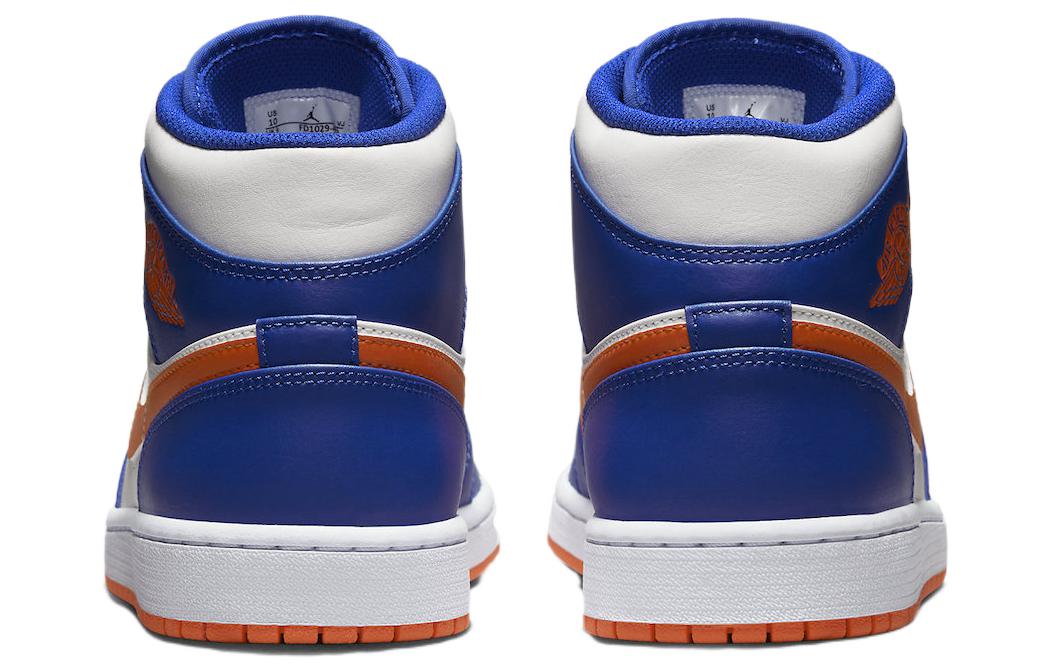 Air Jordan 1 Mid \'Knicks\'  FD1029-400 Iconic Trainers