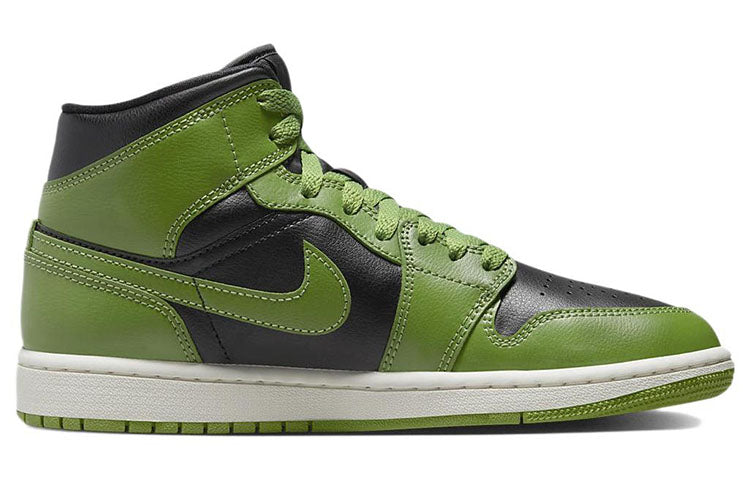 (WMNS) Air Jordan 1 Mid \'Altitude Green\'  BQ6472-031 Classic Sneakers