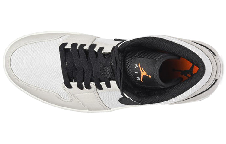 Air Jordan 1 Retro Mid SE \'Light Bone\'  852542-002 Signature Shoe