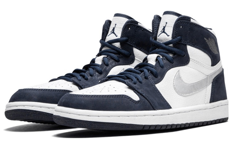 Air Jordan 1 Retro High CO.JP \'Midnight Navy\' 2001  136060-101 Iconic Trainers