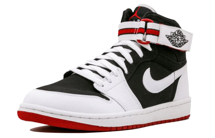 Air Jordan 1 High Strap \'White Black Varsity Red\'  342132-101 Cultural Kicks